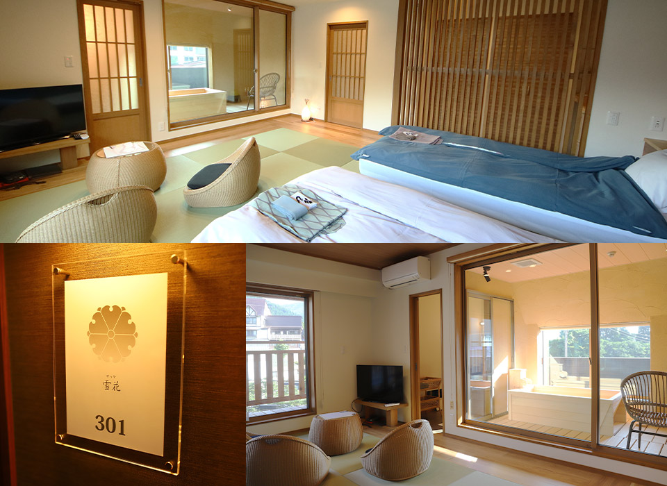 Deluxe Twin Room with Private Onsen Open-Air Bath